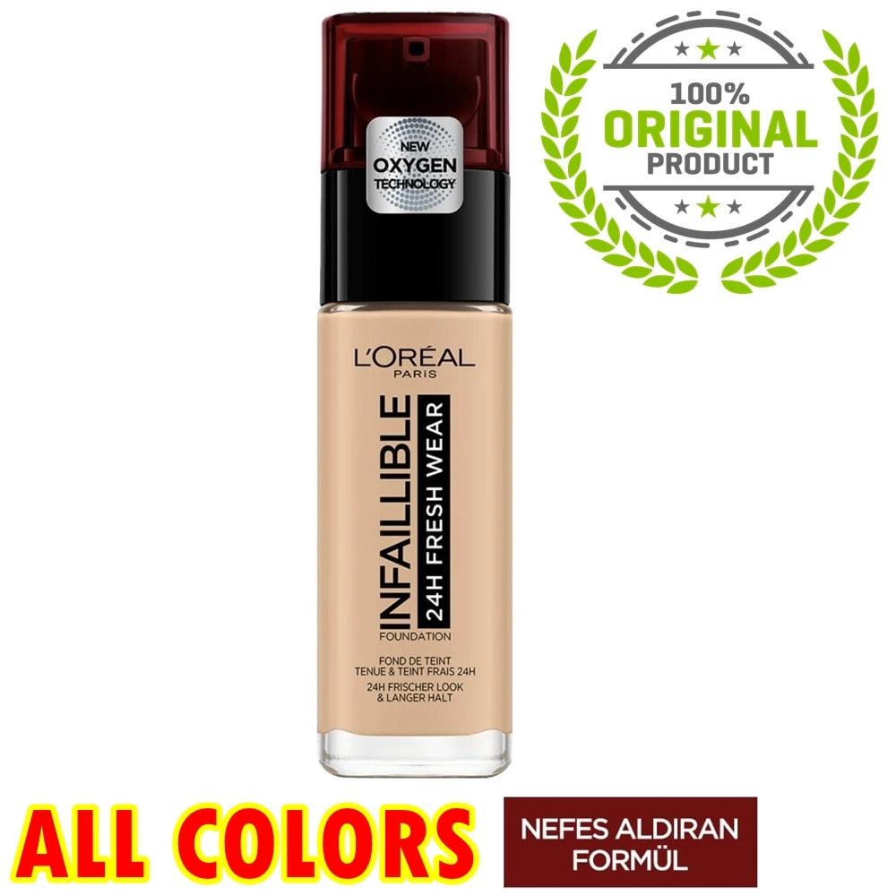 

Loreal infallible foundation 24H Fresh ORIGINAL PRODUCT