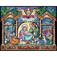 full squareround diamond 5d diy diamond painting religious jesus embroidery cross stitch 3d mosaic picture home decor