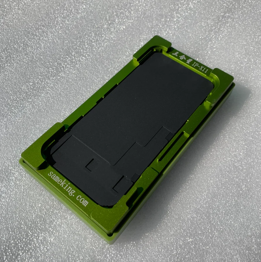 Sameking прессформа 2 в 1 зеленая форма ip xr 11pro прессформа для ОСА/ТП/стекло ламинирование поставка фабрики