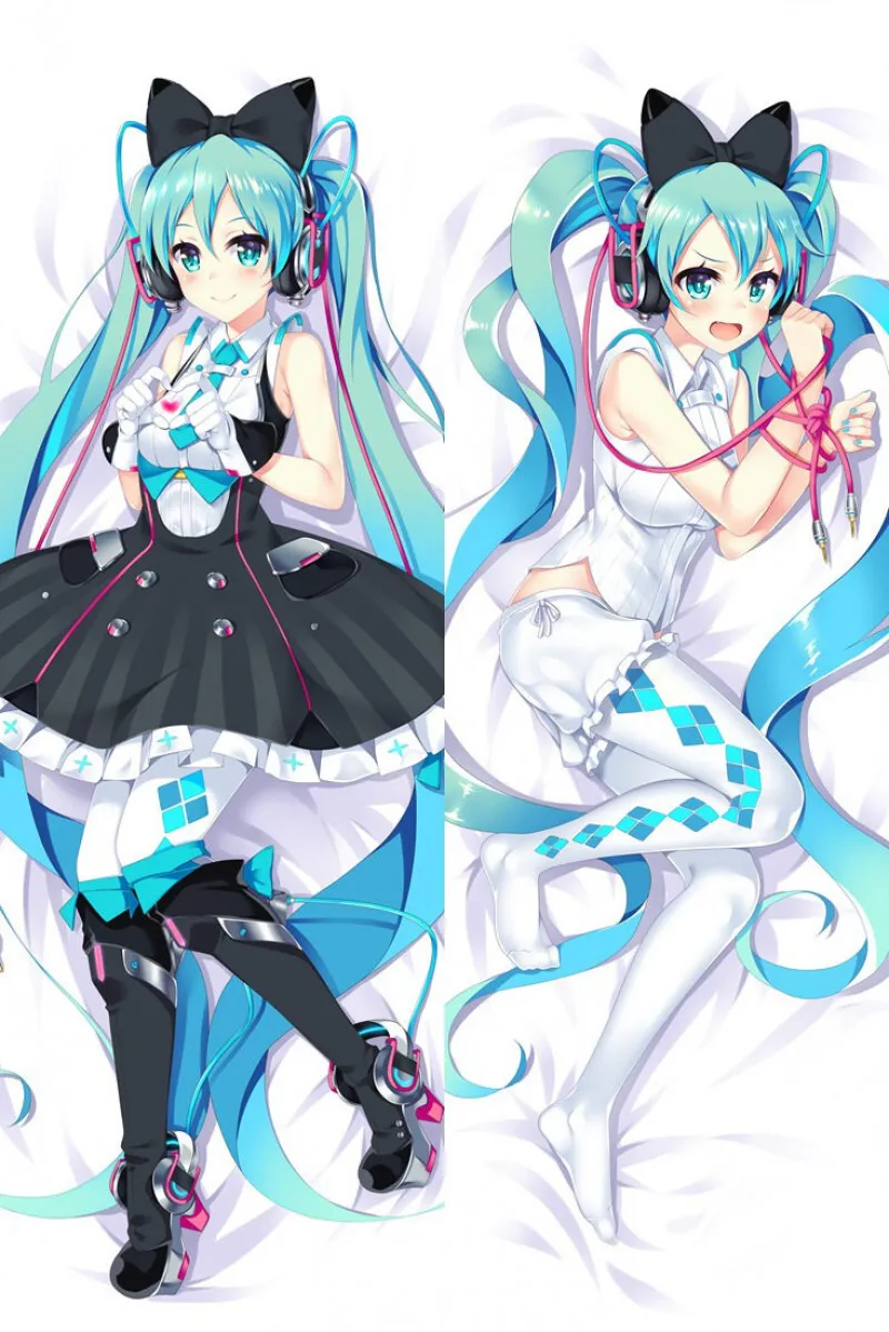 Дакимакура Vocaloid / Вокалоид 2 60х20 см подушка |