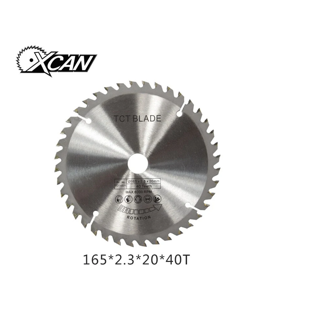 

165mm Circular Saw Blade Carbide Tipped Cutting Disc For Wood Plastics Iron New