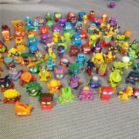 1020pcsbag mix spanish animation litterbug series various styles cartoon small dolls twisted egg toys for children collection