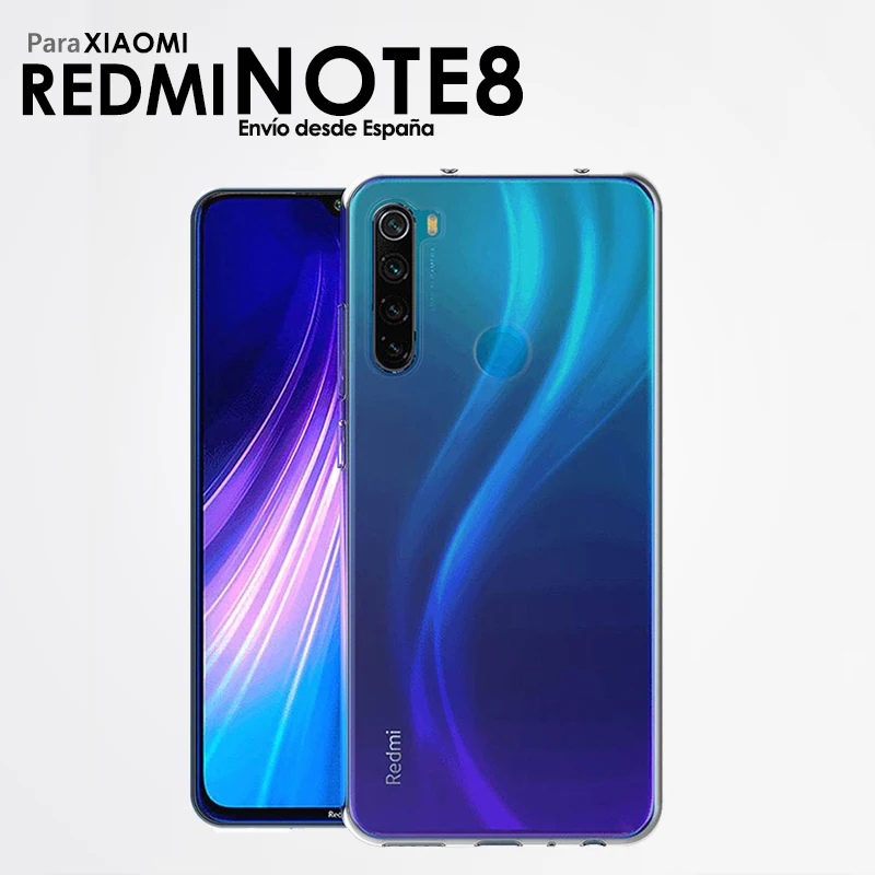 ТПУ гелевый Чехол силиконовый чехол для мобильного телефона Xiaomi Redmi Note 8