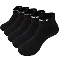 YUEDGE Brand Men Comfort Cotton Breathable Cushion Athletic Sports Running Tennis Low Cut Ankle Socks Size 37-44 EU