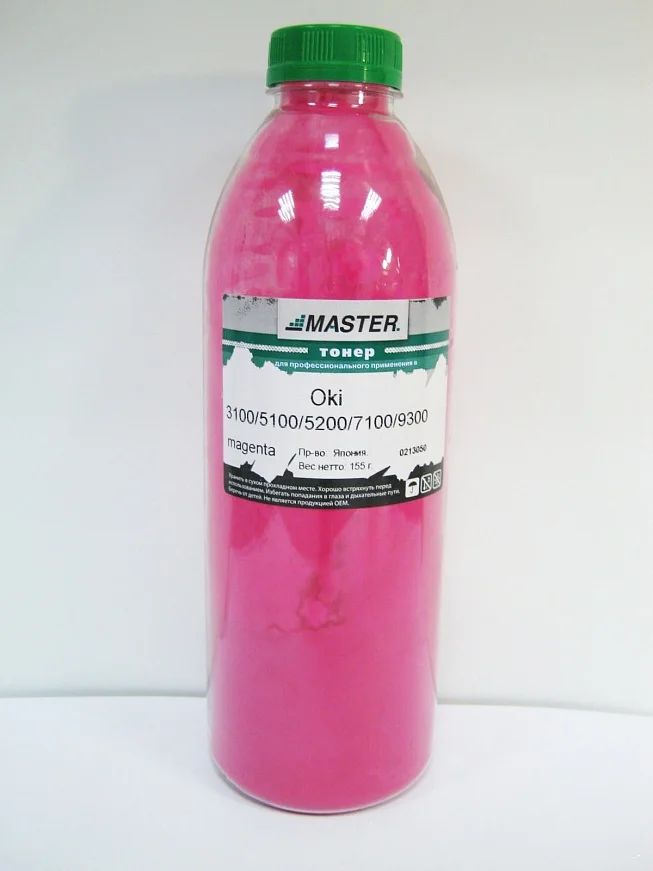 Тонер Oki C3100 C3200 C5100 C5300 C5400 C5600 C5700 C5850 C5950 C7100 C7200 C7300 C7400 C7500 C9300 C9500 Tomoegawa Magenta 155г - купить