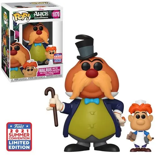 Фигурка Funko POP! Алиса в стране чудес - Морж и плотник (Alice in Wonderland Walrus VFK 2021) Exclusive