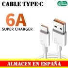 Оригинальный Xiaomi type c кабель для быстрой зарядки 6A USB C кабель для передачи данных для Huawei Xiaomi Samsung