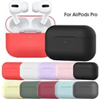 Цветной силиконовый чехол для apple Airpods Pro, защита для наушников AirPods Pro