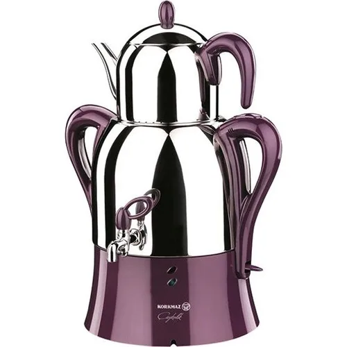 KORKMAZ Caykolik Electric Turkish Teapot Tea Maker Samovar Kettle A341 | Stove/Tea Boiler