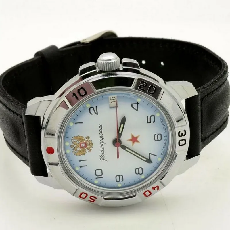 Часы Восток Командирские 431323 со звездой символ Армии России