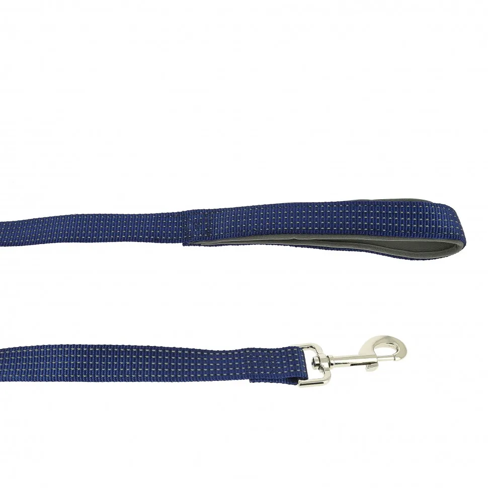 Leash reflective nylon/neoprene Cascade Premium 2 5 cm length 1 M blue т-000069449 |