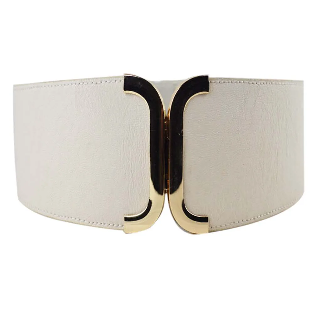 Женский широкий эластичный пояс стрейч карандаш Вечерние кожаные аксессуары для