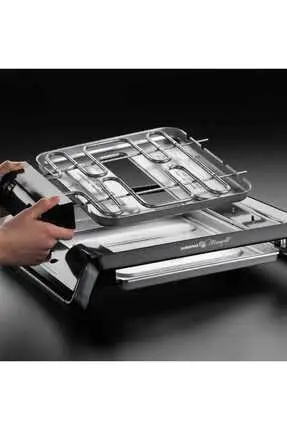 aluminum granite 1400w detachable non stick easy cleaning electrically 31x28cm barbecue grill free global shipping