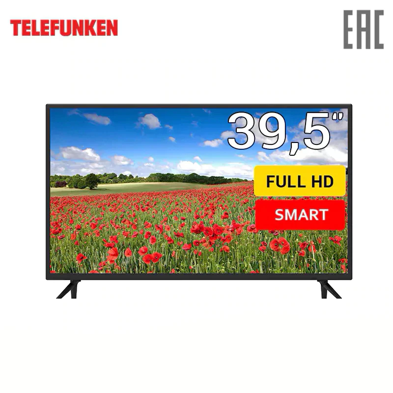 Телевизор 39.5&quot Telefunken TF LED40S04T2S Full HD Smart TV|Телевизоры| |