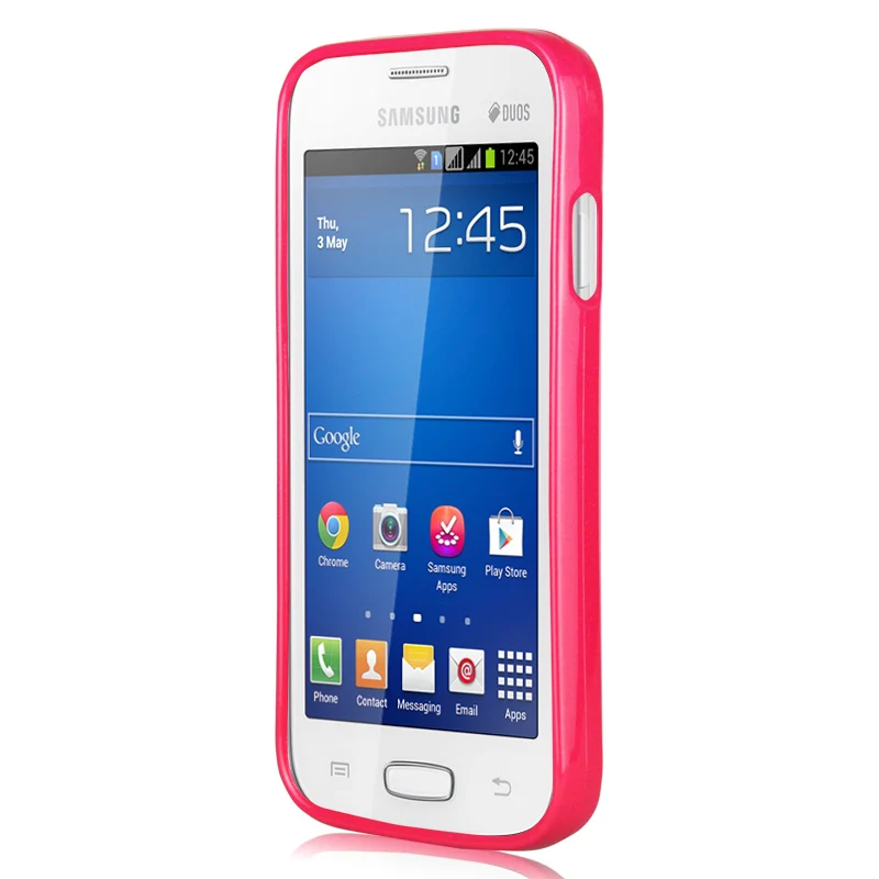 Чехол силиконовый для Samsung S7262 Galaxy Star Plus iMUCA Color Brilliant TPU (cherry) | Мобильные телефоны и