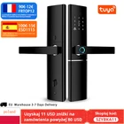 Замок дверной электронный с поддержкой Wi-Fi и сканером отпечатков пальцев