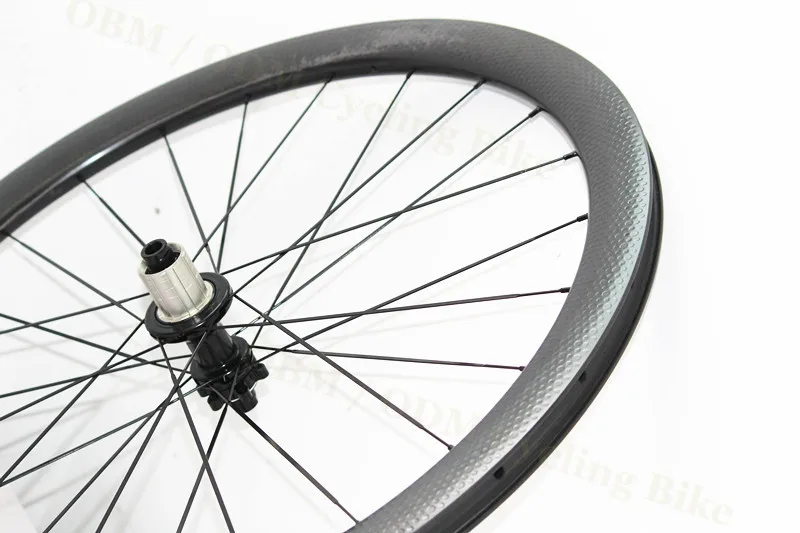 Cyclocross диск карбоновая колесная 700c клинчер 45 мм Глубина Dimple Углеродные