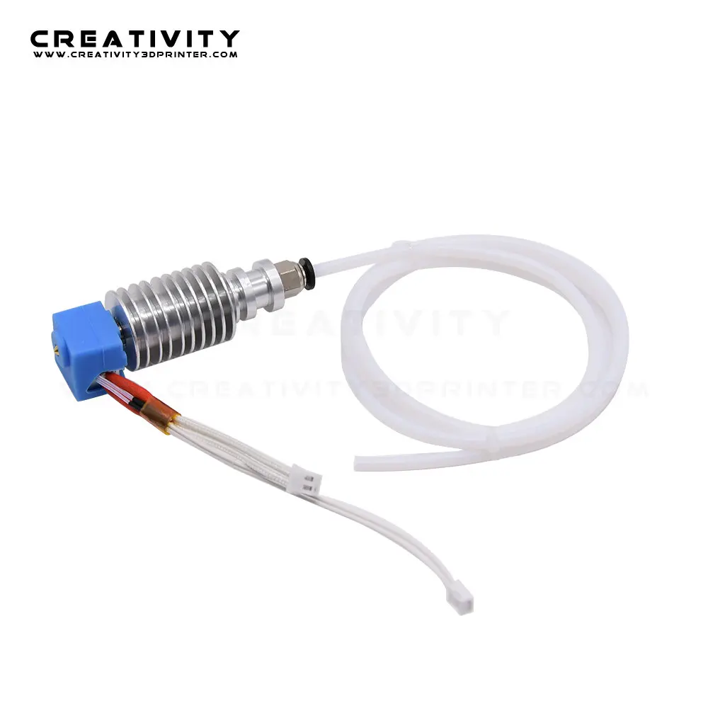 2 шт. V5 J head Hotend комплект E3D экструдер Bowden в нагреватель Блок 12/24V для Anycubic I3 Мега/Chiron