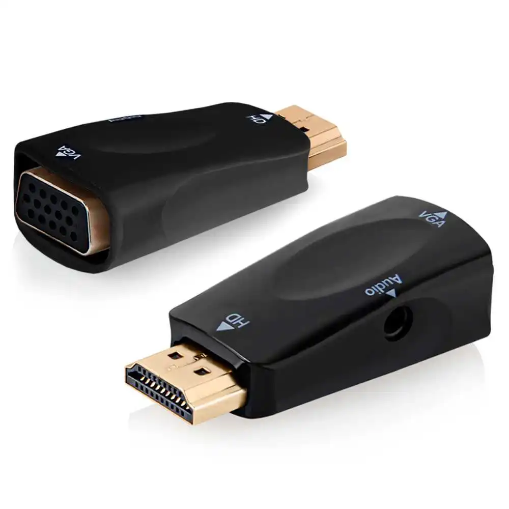 Преобразователь видео 1080P HDMI в VGA адаптер кабель ТВ монитор Full HD|Кабели HDMI| |
