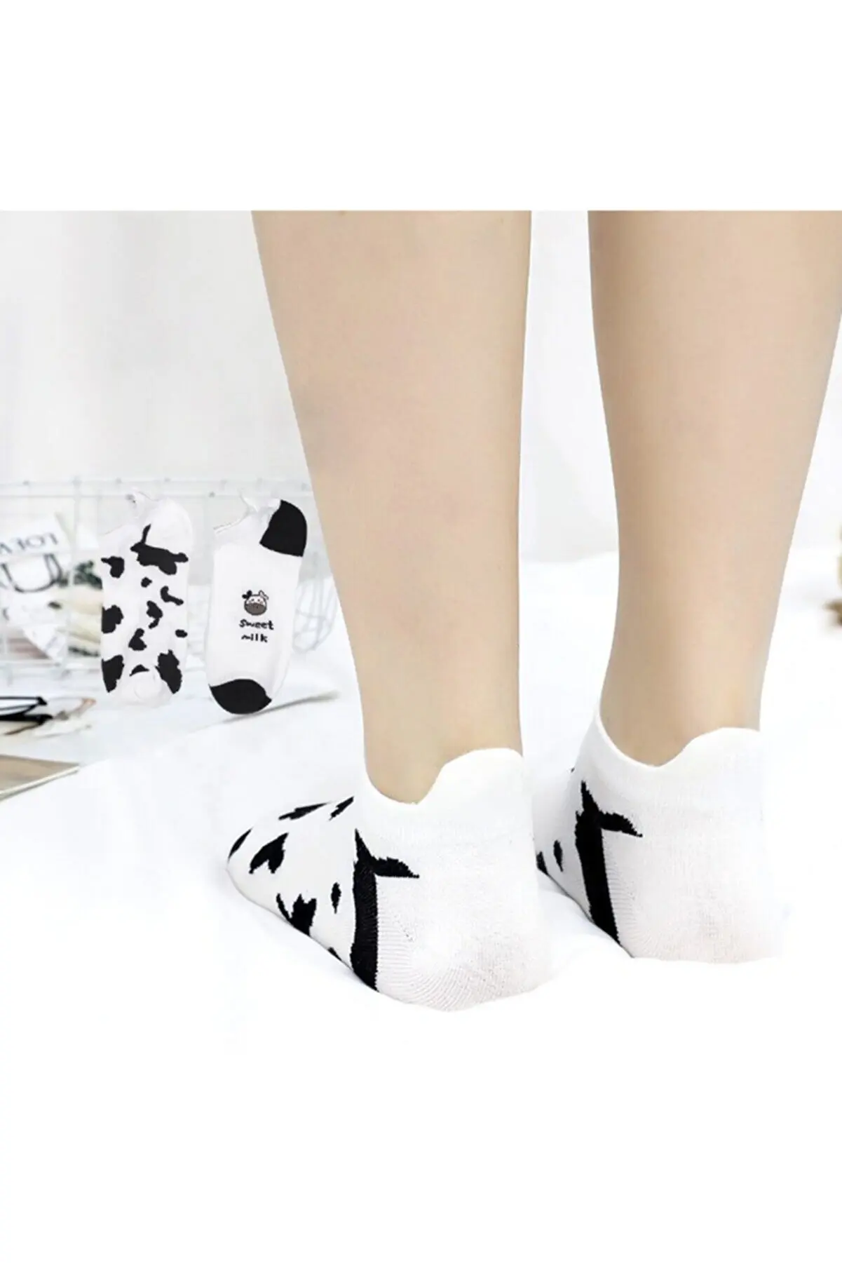 

Patterned Booties Socks 5 Pieces