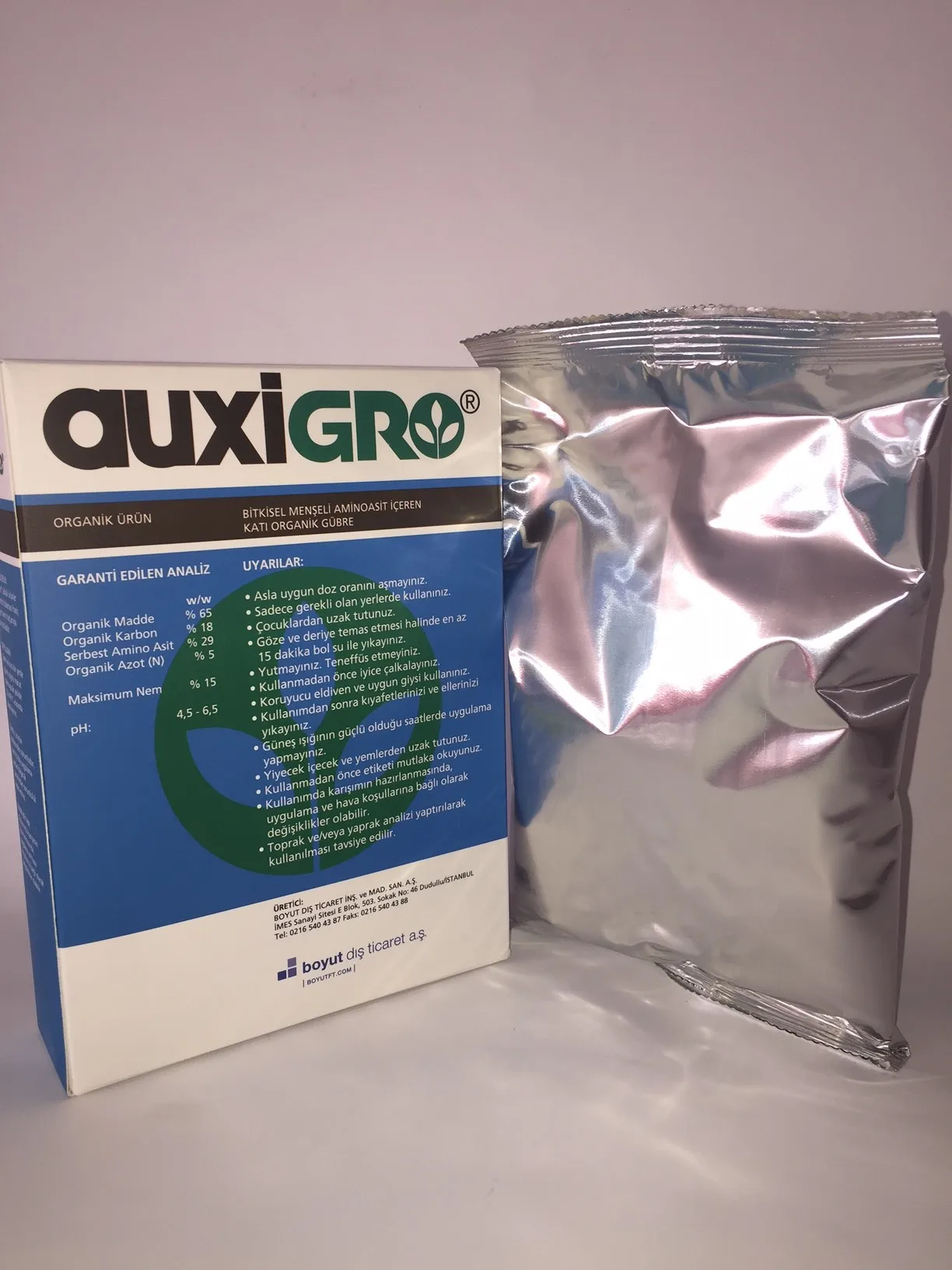 AuxiGro растительное происхождение аминокислота содержащая твердые органические