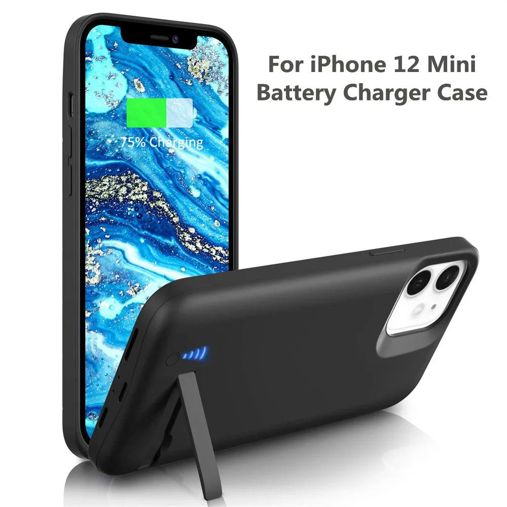 Чехол-подставка для iPhone 12 Mini Pro Max 10000 мАч | Мобильные телефоны и аксессуары