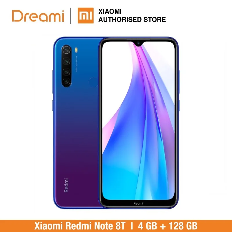Глобальная версия Xiaomi Redmi Note 8T 128 Гб ROM 4 RAM (официальная Rom) note 8 t note8t note8 Мобильный