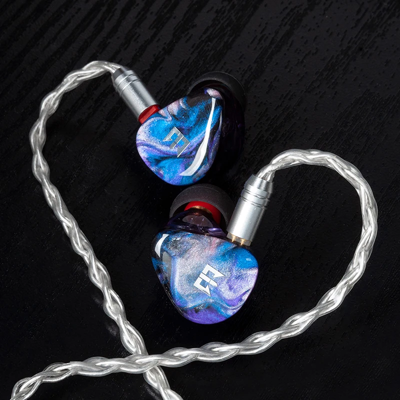 

TRI Starsea 2BA+1DD Driver Hybrid In Ear Earphone HIFI DJ Metal Earbud HIFI Bass Earphone With Connector 2Pin Cable