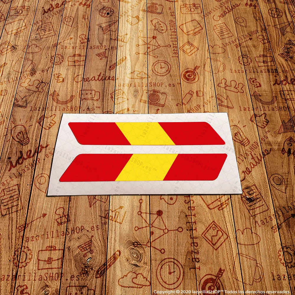 2uds наклейки с флагом Испании стикеры автомобилей винил мотоцикл наклейка на шлем