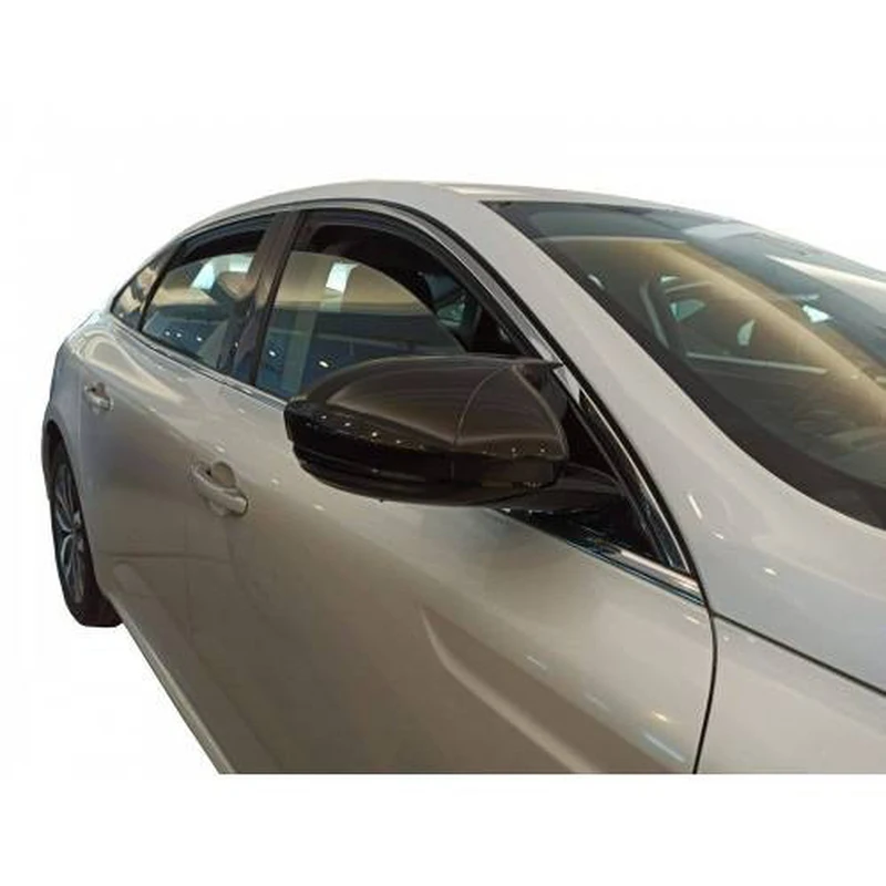 New High Qaulity Abs Plastic 2 Pieces Mirror Covers Caps RearView Case Cover Gloss Black For Opel Astra J 2010 - 2014 | Автомобили и