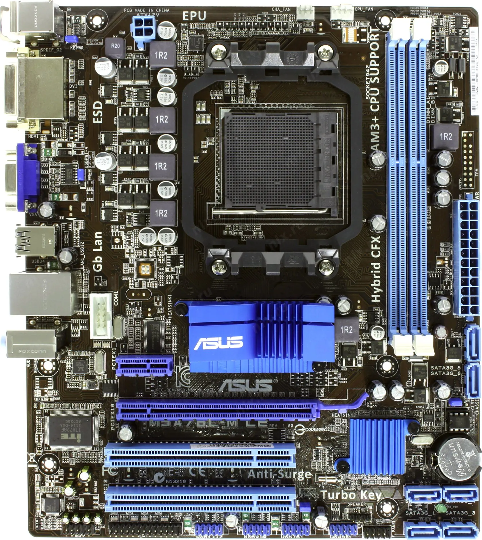 ASUS M5A78L-M LE Socket AM3/AM3 + Материнская плата DDR3 SATA II PCI-E 2 0 ATX AMD 760G материнская для FX-6300 4200