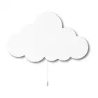 Декоративные Современные Настенные светильники для спальни с белыми облаками, светодиодный ночник, модель 2021