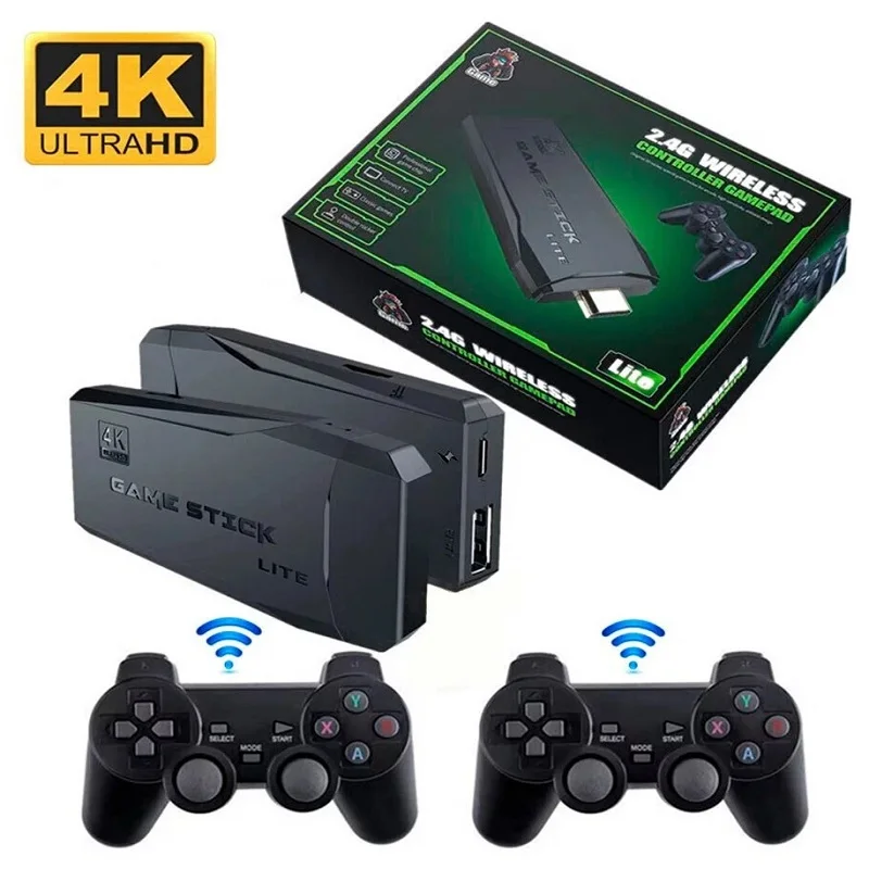 Игровая приставка iForce M8 RS-080 HDMI 4K более 40 форматов игр PS1 ATARI MAME forSFC FC GBA GB GBC MD 2.4G два