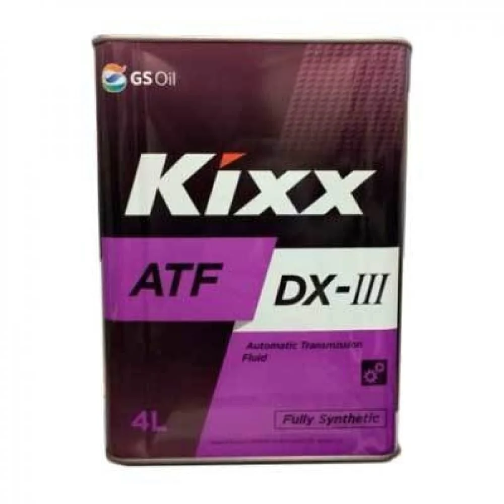 Трансмиссионное масло Kixx ATF DX-III 4 л (Ж/Б) | Автомобили и мотоциклы
