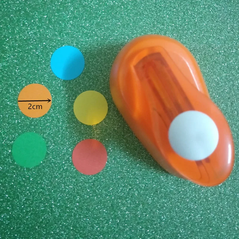 Бесплатная доставка 2 см Круглый дырокол для рукоделия детский скрапбукинга