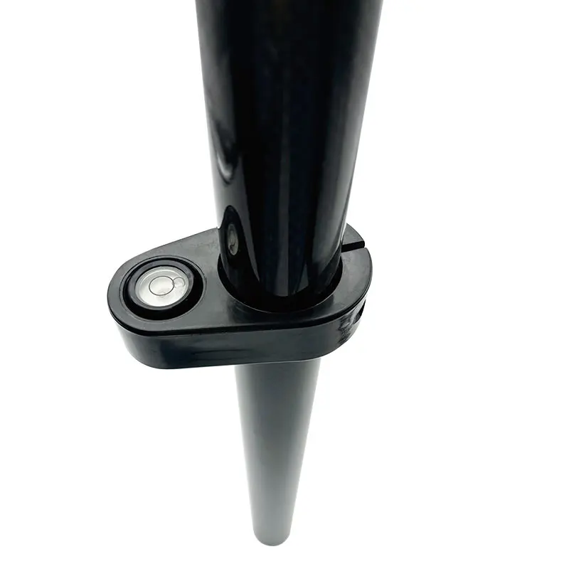 Высококачественный новый 2М ПРИЗМАТИЧЕСКИЙ ШТАНГА ИЗ КАРБОНОВОГО ВОЛОКНА ДЛЯ ГЕОДЕЗИЧЕСКОЙ РАБОТЫ С 4 ШТАНГАМИ GPS ТИПА ТОЧКИ ОБЩЕЙ СТАНЦИИ.