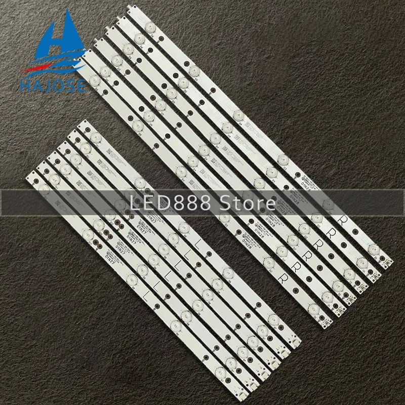 Светодиодный подсветка полосы (12) для D2P5C1-490-D611-C1-L R 49PUF6701/T3 49PUH4900/88 49PFS5301/12 GJ-2K16-490-D611-P2 01N27 01N28