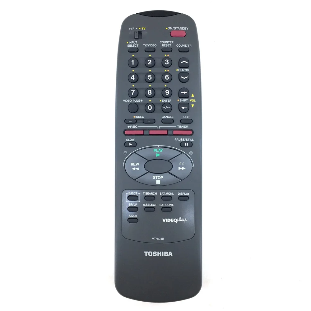 Пульт дистанционного управления для видеомагнитофона TOSHIBA VT 804B ориг.|Пульты ДУ| |