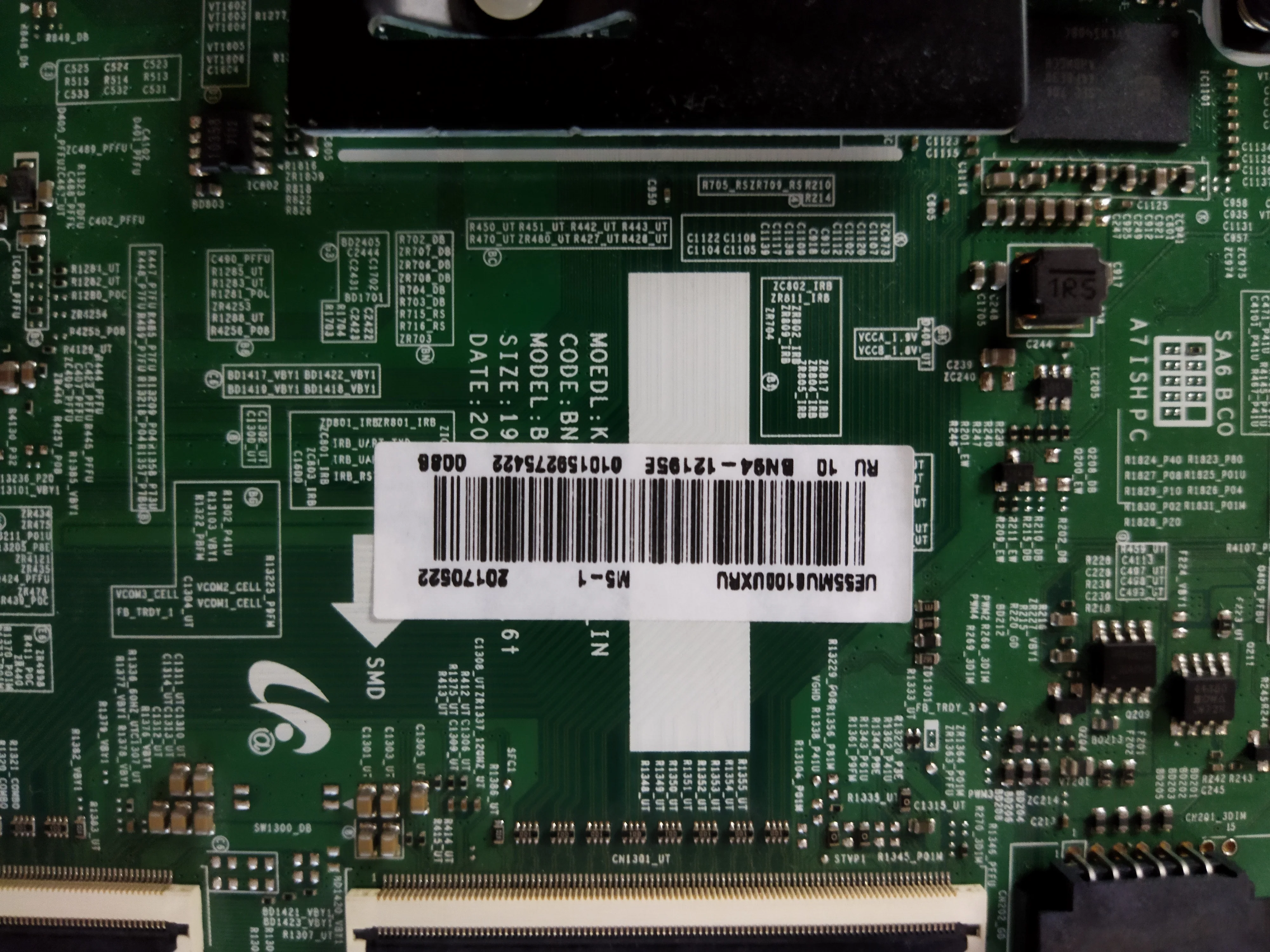 Материнская плата Samsung BN94-12195E UE55MU6100UXRU | Электроника
