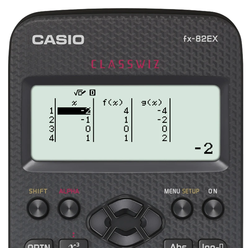 Калькулятор инженерный научный для ЕГЭ CASIO FX-82EX ClassWiz 274 функции Матричный дисплей