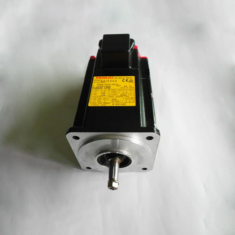 FANUC Alpha 2/2000 AC Серводвигатель A06B 0372 B075|ac servo motor|servo motor acservo ac |