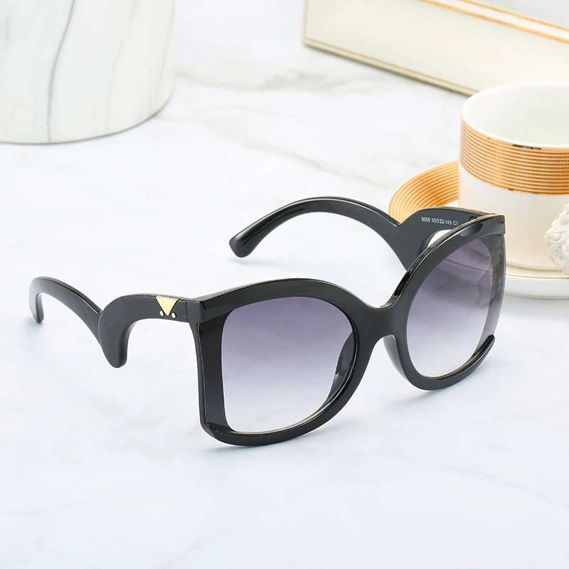 FC оптика роскошные HD поляризованные женские солнцезащитные очки модные круглые