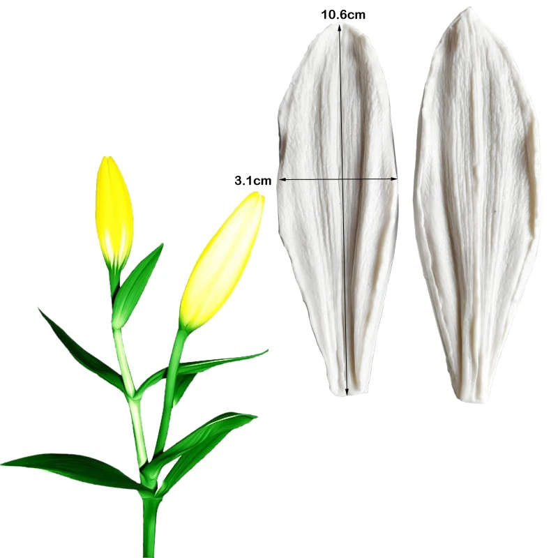 

Силиконовая форма для лепки цветов Veiner M2490
