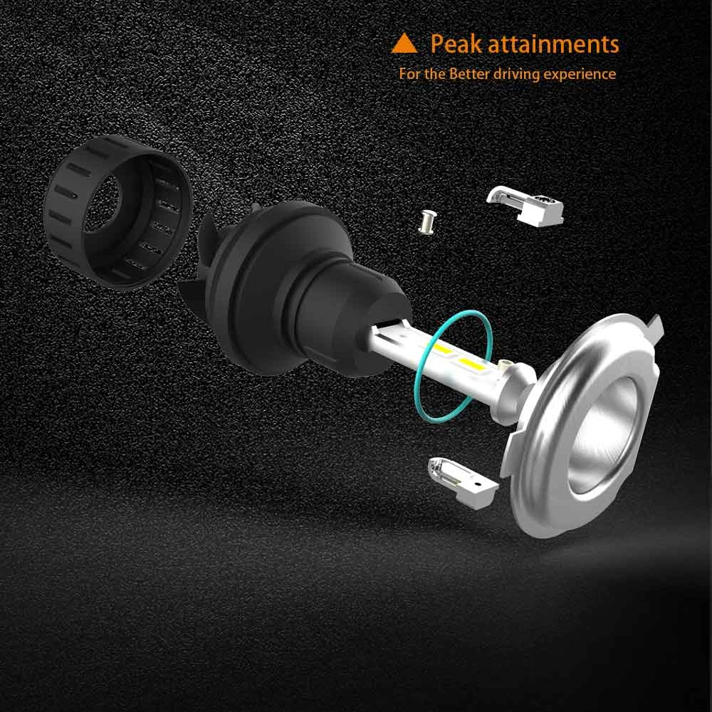 2pcs Car LED Headlight Bulb M9 6500k 50W 5000Lm H1 H3 H4 H7 H8/9/11 H11 9004/9007 9005/9006 880/881 Waterproof Headlights Lamp | Автомобили