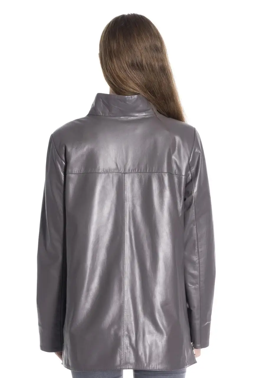 Women winter leather jacket winter Leather Jacket Genuine Real Leather Jacket leather Coat lambskin coat Female Jacket Genuine