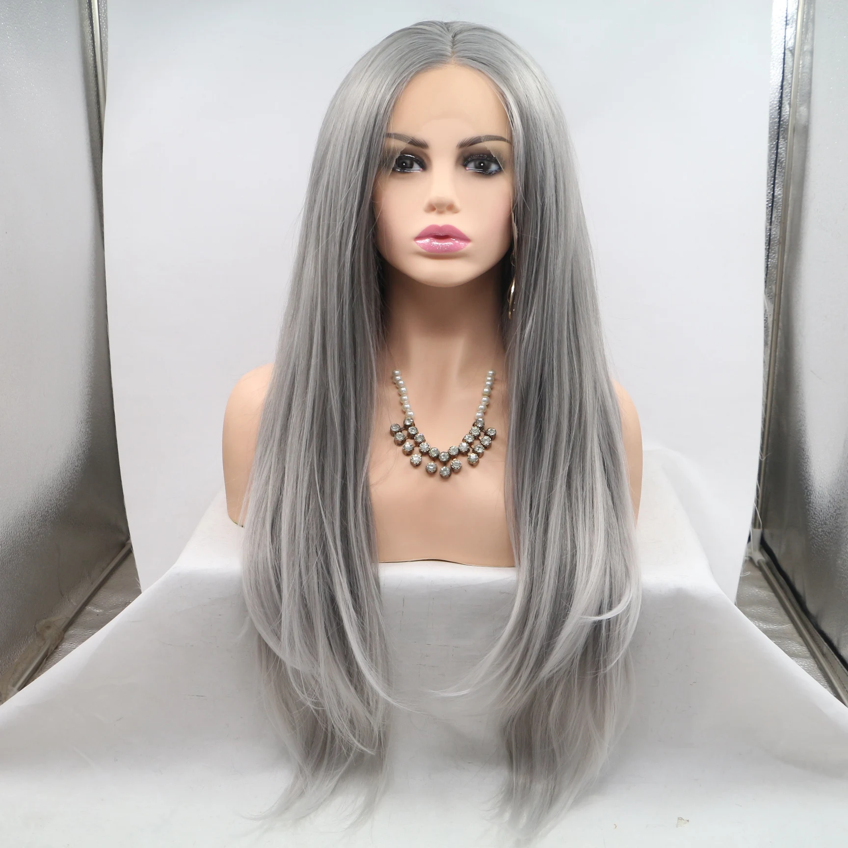 

Synthetic Wigs Long Straight Wigs for Women Lace Wigs With Synthetic Hair Wigs Natural Hair Heat Resistant Cosplay Lolita Wigs