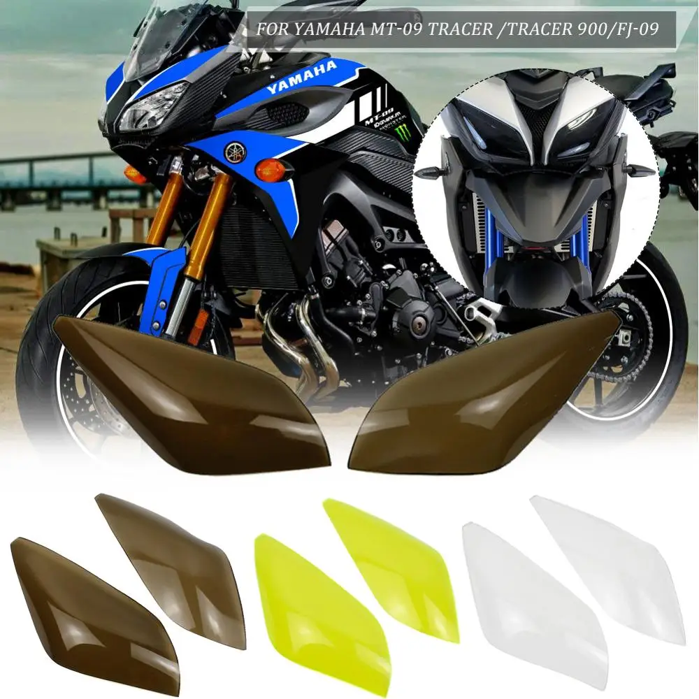 Защита для передней фары защитная крышка объектива Yamaha MT FJ 09 трассировщик 900 2015 2016