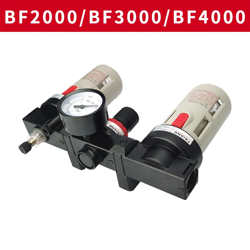 

Фильтр для очистки источника воздуха BC2000, BC3000, BC4000, сепаратор масла и воды 1/4, 3/8, 1/2, комплект регулятора давления с резьбой
