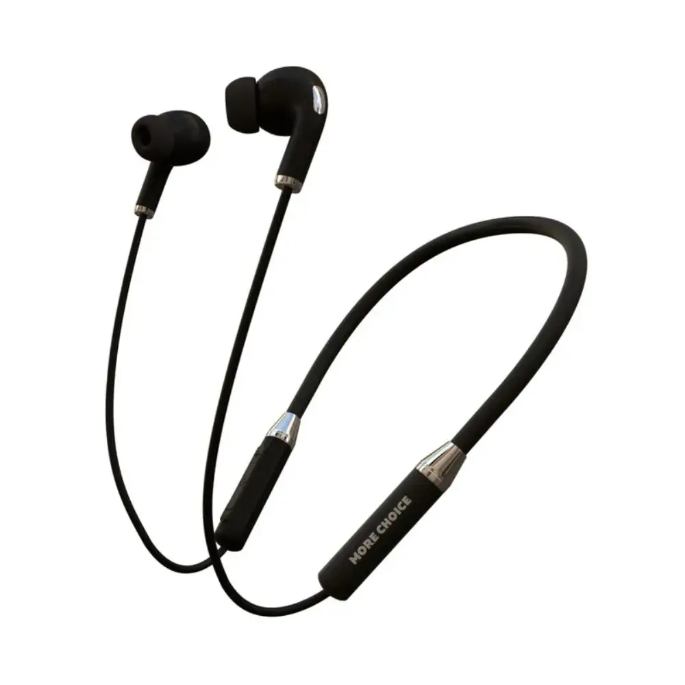 Наушники Bluetooth Smart вакуумные с шейным шнурком More choice BG31S |