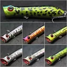 WLure Рыболовная Приманка Topwater Popper Crankbait Карп Fly пресная вода море насекомое приманка поддельная приманка для ловли льда 8 см 12 г T683